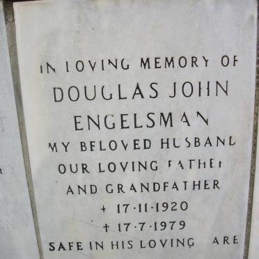 ENGELSMAN Douglas John 1920-1979