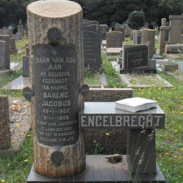 ENGELBRECHT Barend Jacobus 1932-1959