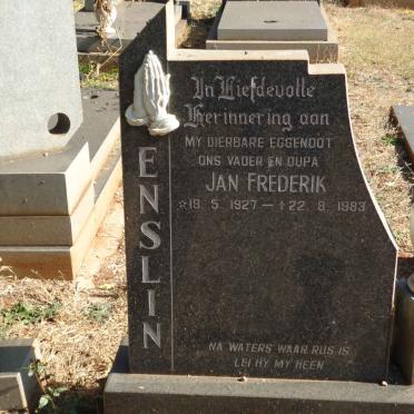 ENSLIN Jan Frederik 1927-1983