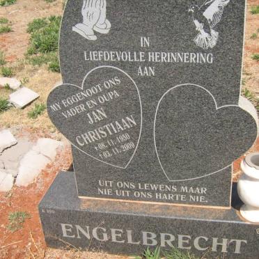 ENGELBRECHT Jan Christiaan 1950-2009