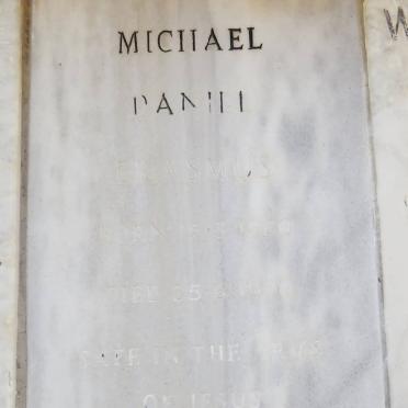 ERASMUS Michael Daniel 1920-1990