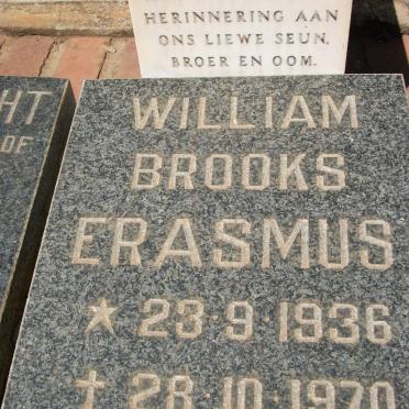 ERASMUS William Brooks 1936-1970