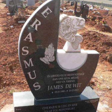 ERASMUS James De Wit 1980-2013