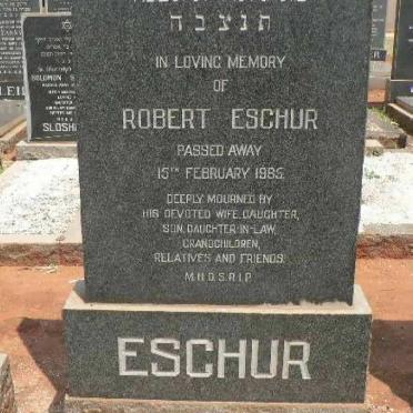ESCHUR Robert -1985
