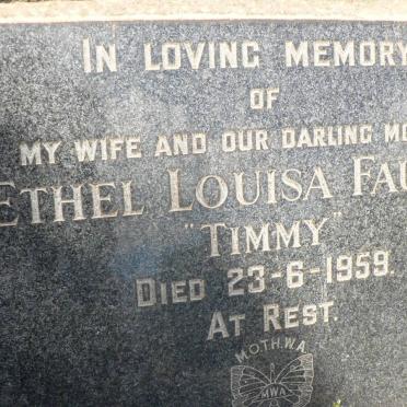 FAULDS Ethel Louisa -1959