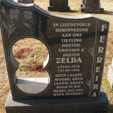 FERREIRA Zelda 1976-1998