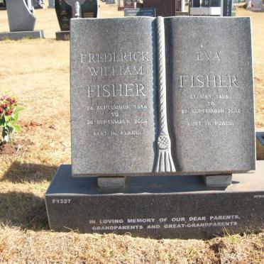 FISHER Frederick William 1914-2004 &amp; Eva 1905-2000