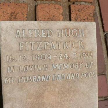FITZPATRICK Alfred Hugh 1909-1972