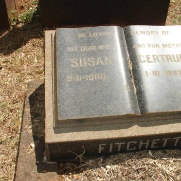 FITCHETT Susan Gertrude 1908-19?7