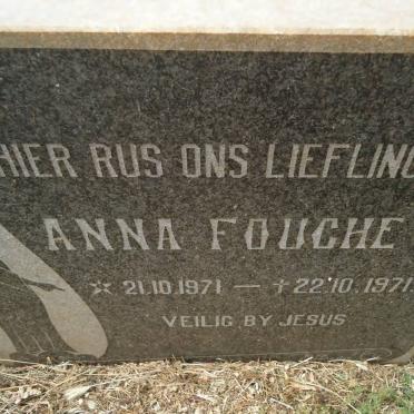 FOUCHE Anna 1971-1971