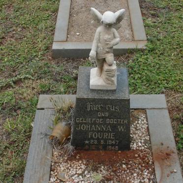 FOURIE Johanna W. 1947-1948