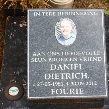 FOURIE Daniel Dietrich 1981-2012