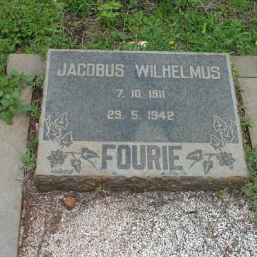 FOURIE Jacobus Wilhelmus 1911-1942