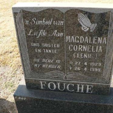 FOUCHE Magdalena Cornelia 1929-1999