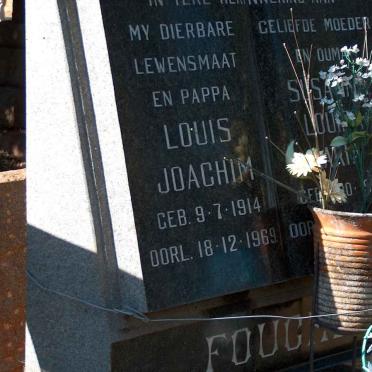 FOUCHE Louis Joachim 1914-1969 &amp; Susanna Louisa Maria 1918-2006
