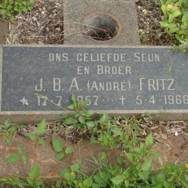 FRITZ J.B.A. 1957-1966