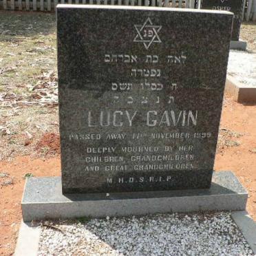GAVIN Lucy -1999