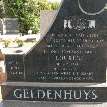 GELDENHUYS Lourens 1934-1975