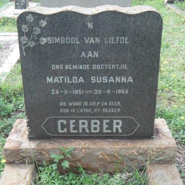 GERBER Matilda Susanna 1951-1958