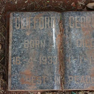 GEORGE Clifford 1933-1981