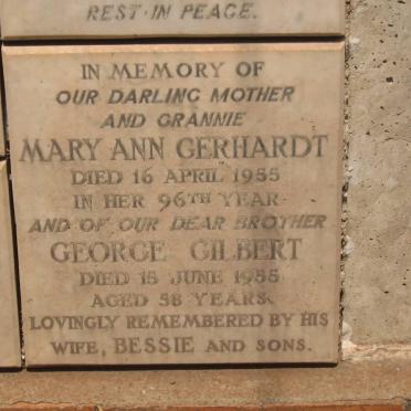 GERHARDT Mary Ann -1955 :: GILBERT George -1955