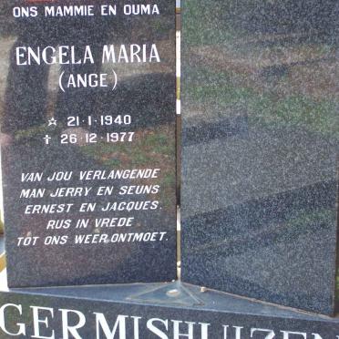GERMISHUIZEN Engela Maria 1940-1977