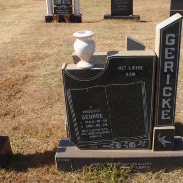GERICKE George 1944-2001