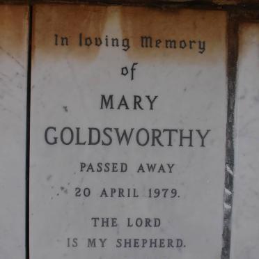 GOLDSWORTHY Mary -1979