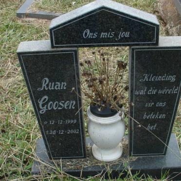 GOOSEN Ruan 1999-2002