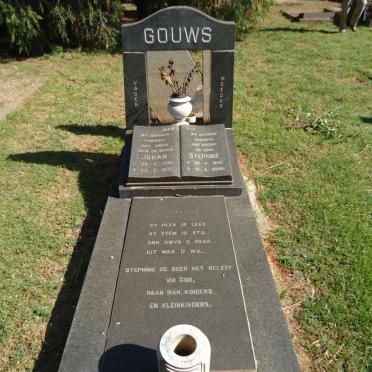 GOUWS Johan &amp; Stephanie