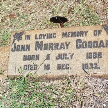 GODDARD John Murray 1888-1932