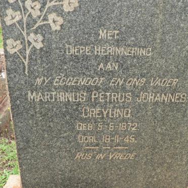 GREYLING Marthinus Petrus Johannes 1872-1945