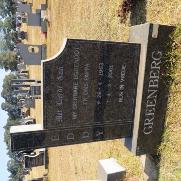 GREENBERG Eddy 1963-2001