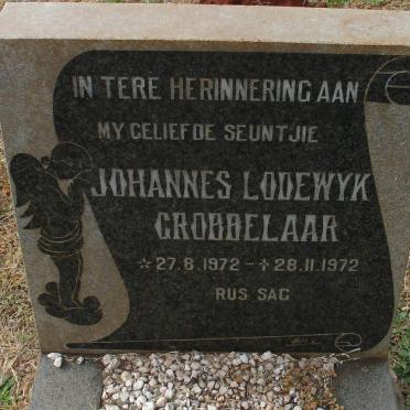 GROBBELAAR Johannes Lodewyk 1972-1972