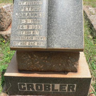 GROBLER Petrus Johannes 1908-1953