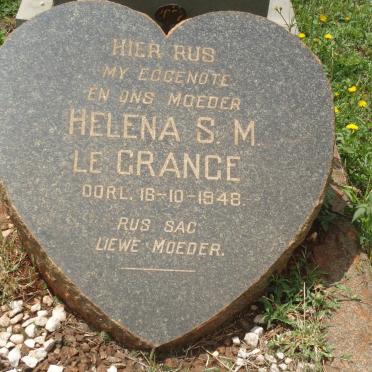 GRANGE Helena S.M., le -1948