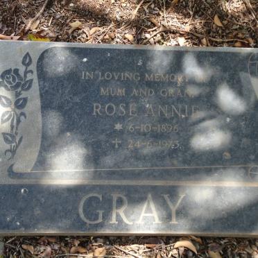 GRAY Rose Annie 1896-1973
