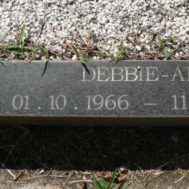 GREEFF Pieter Cornelius, de 1927-1981 &amp; Moonyeen Delysia Bernadette PAYNE 1937-2001 :: DE GREEFF Debbie-Ann 1966-1991