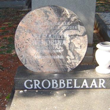 GROBBELAAR Elizabeth Hendrina -1985