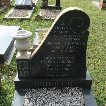 GROBLER Pieter Johannes 1904-1968 &amp; Helena Johanna 1910-1987
