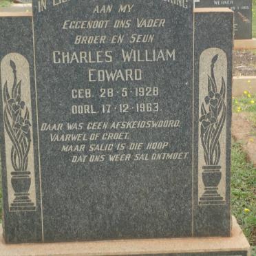 GREEN Charles William Edward 1928-1963