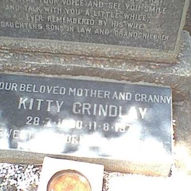GRINDLAY Kitty  -197?