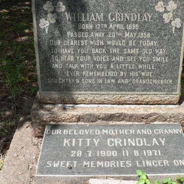 GRINDLAY William 1895-1956 &amp; Kitty 1900-1971