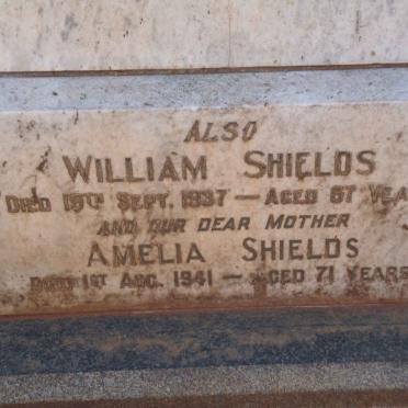 GRANT Kenneth W. 1938 :: SHIELDS William -1937 &amp; Amelia -1941