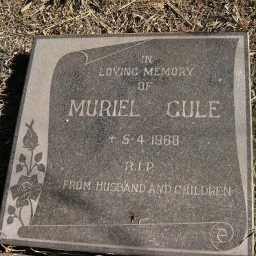 GULE Muriel -1968
