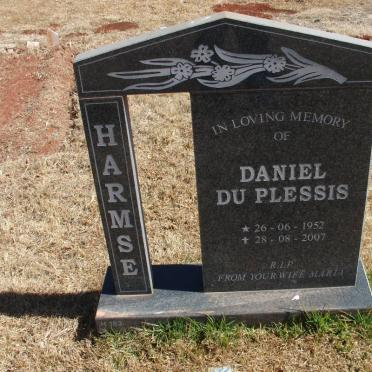 HARMSE Daniel du Plessis 1952-2007