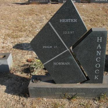 HANCOCK Norman &amp; Hester -1997