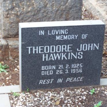 HAWKINS Theodore John 1925-1956