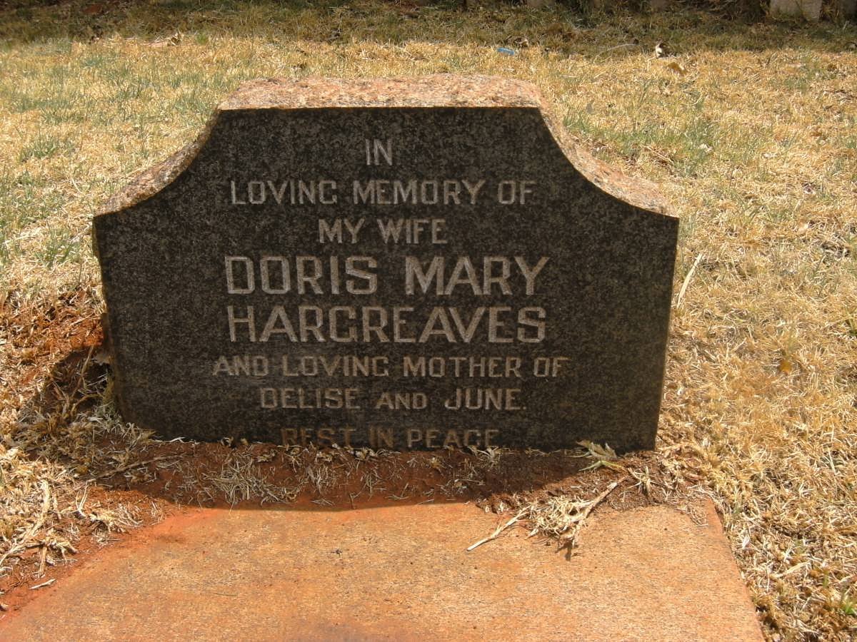 HARGREAVES Doris Mary