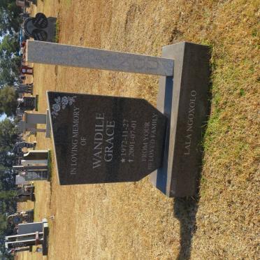 HABANGU Wandile Grace 1972-2001